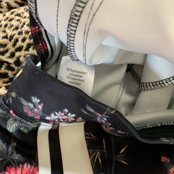PAM & GELA Fineline Floral Track Pants